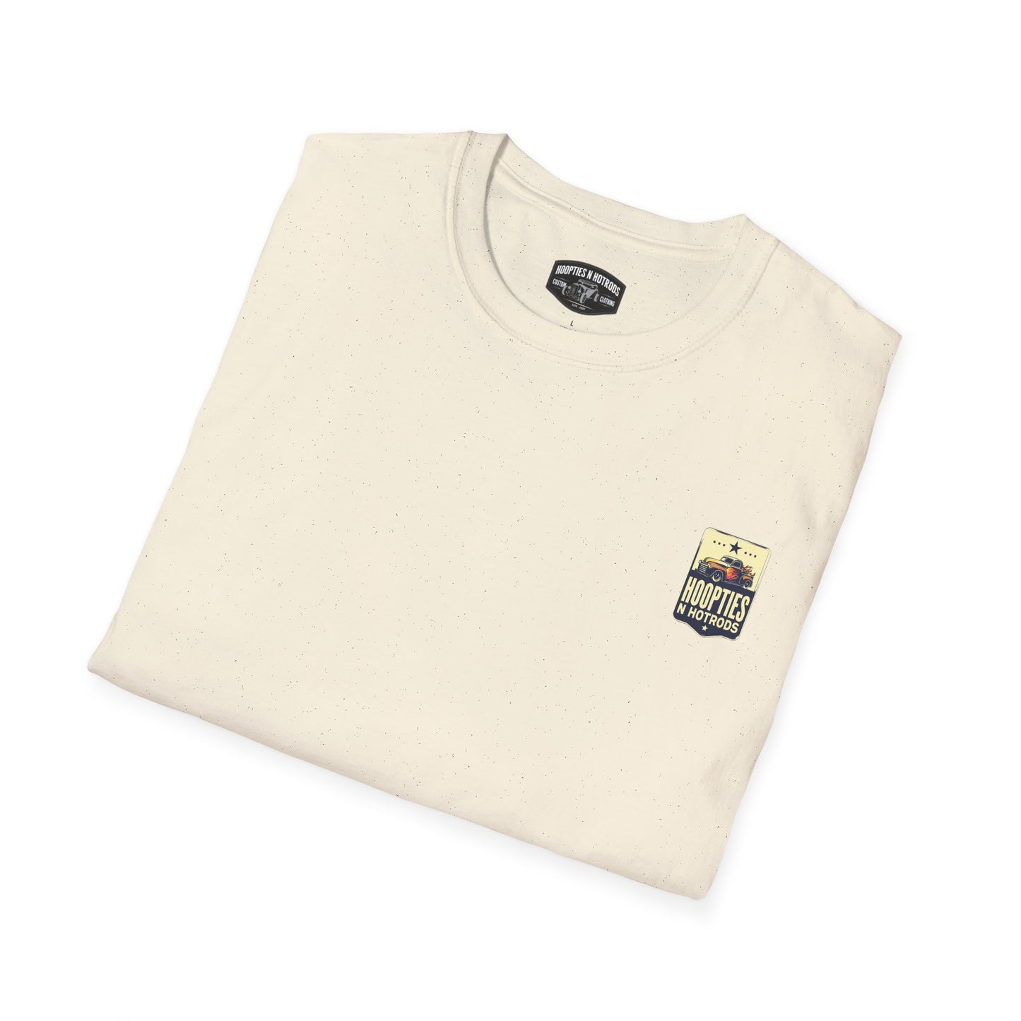 T-Shirt — "It's All About the Miles Per Gallon" Gas Pump Graphic Tee