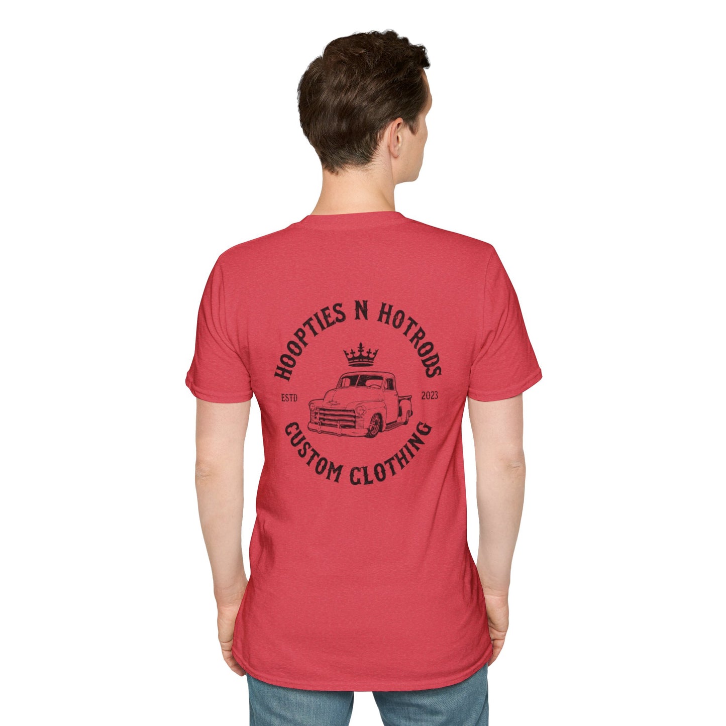 Hoopties N Hotrods Custom Clothing Logo, Softstyle Tee, Gift for Auto Lovers, Vintage Style Graphic Shirt, Unisex [...]