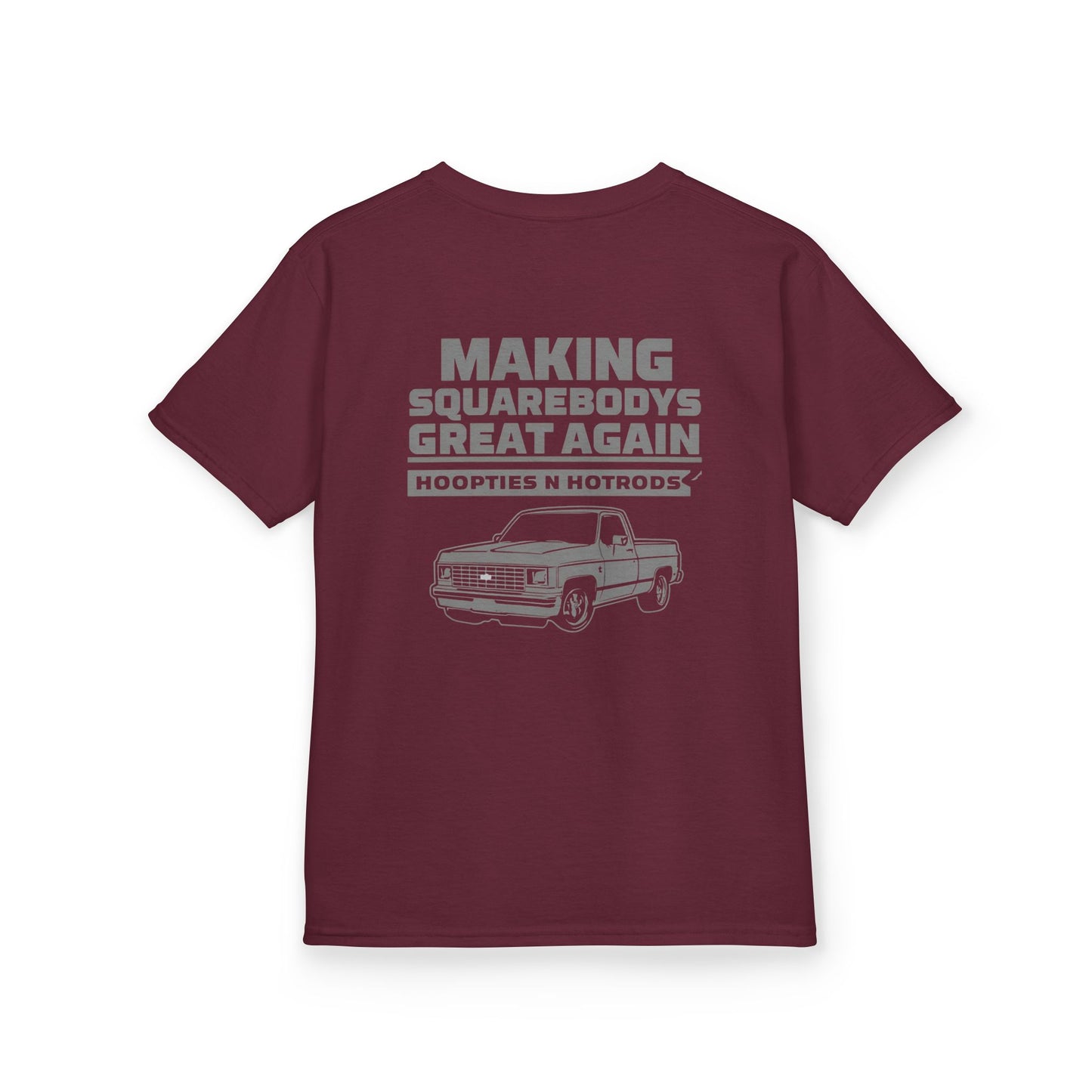 Make Squarebody's Great Again, Kids Heavy Cotton™ Tee - Making Squarebodys Great Again, Vintage Car Tee, Fun Kids Apparel, Summer Style, Great for Gifts, Car [...]