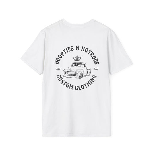 Hoopties N Hotrods Custom Clothing Logo, Softstyle Tee, Gift for Auto Lovers, Vintage Style Graphic Shirt, Unisex [...]