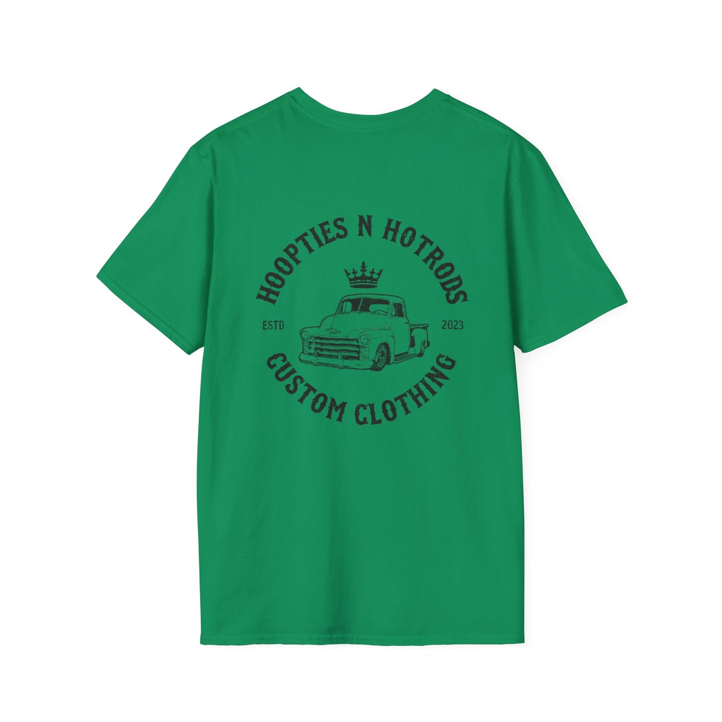 Hoopties N Hotrods Custom Clothing Logo, Softstyle Tee, Gift for Auto Lovers, Vintage Style Graphic Shirt, Unisex [...]