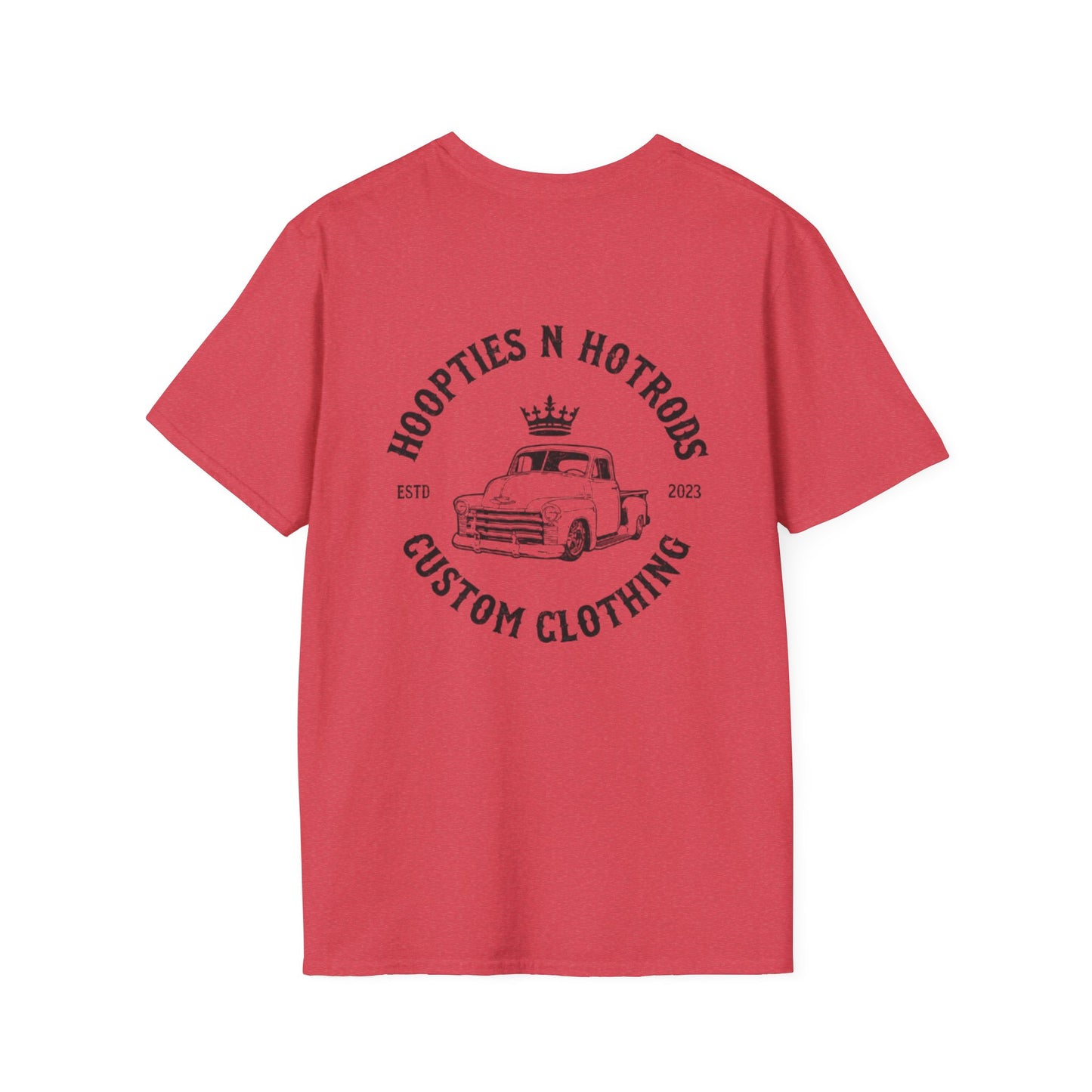 Hoopties N Hotrods Custom Clothing Logo, Softstyle Tee, Gift for Auto Lovers, Vintage Style Graphic Shirt, Unisex [...]