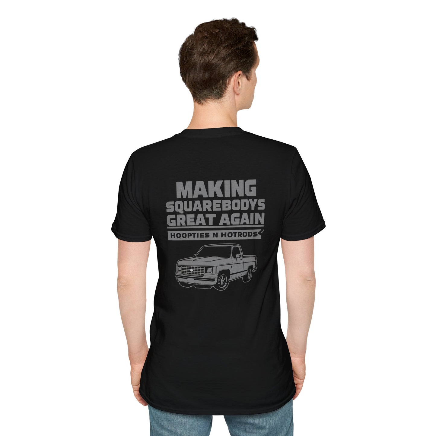 Make Squarebodys Great Again Unisex Softstyle T-Shirt, Nostalgic Car Enthusiast Tee, Perfect for Car Shows, Gifts for Him, Vintage Style Shirt, Casual Wear, [...]