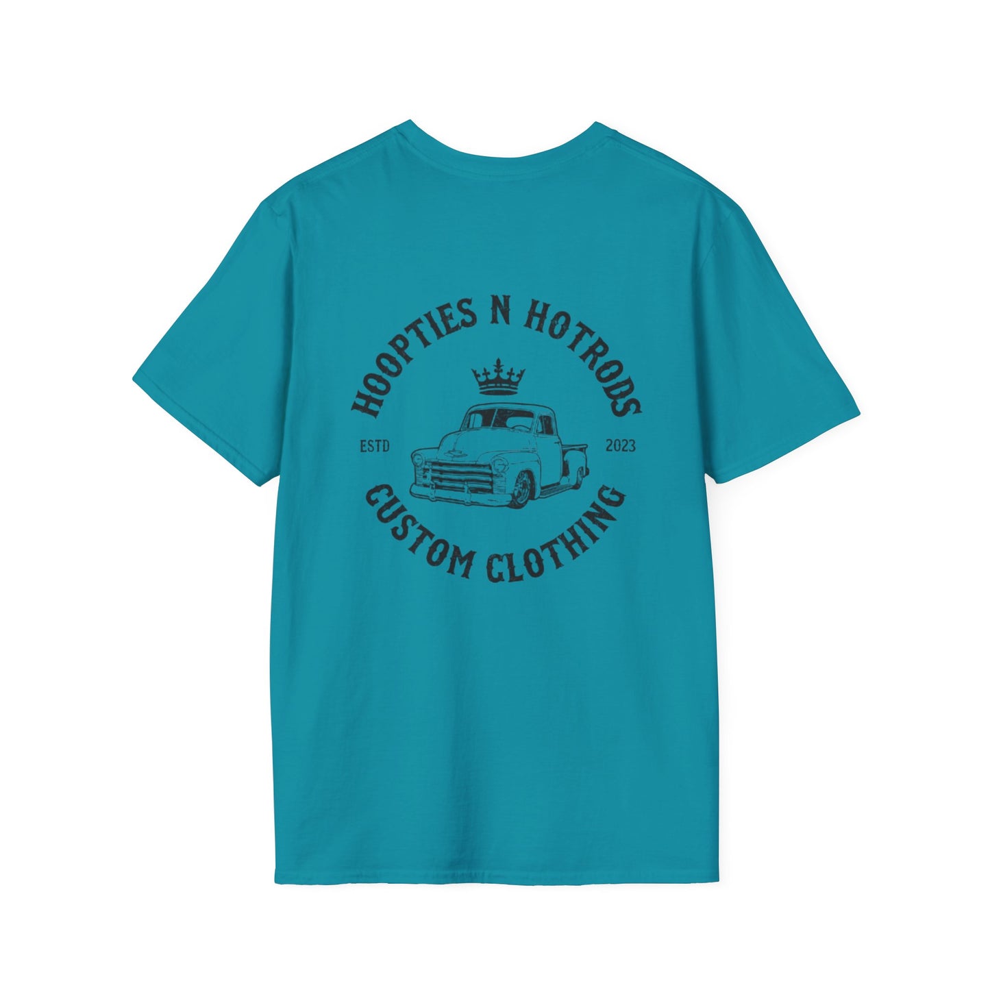 Hoopties N Hotrods Custom Clothing Logo, Softstyle Tee, Gift for Auto Lovers, Vintage Style Graphic Shirt, Unisex [...]