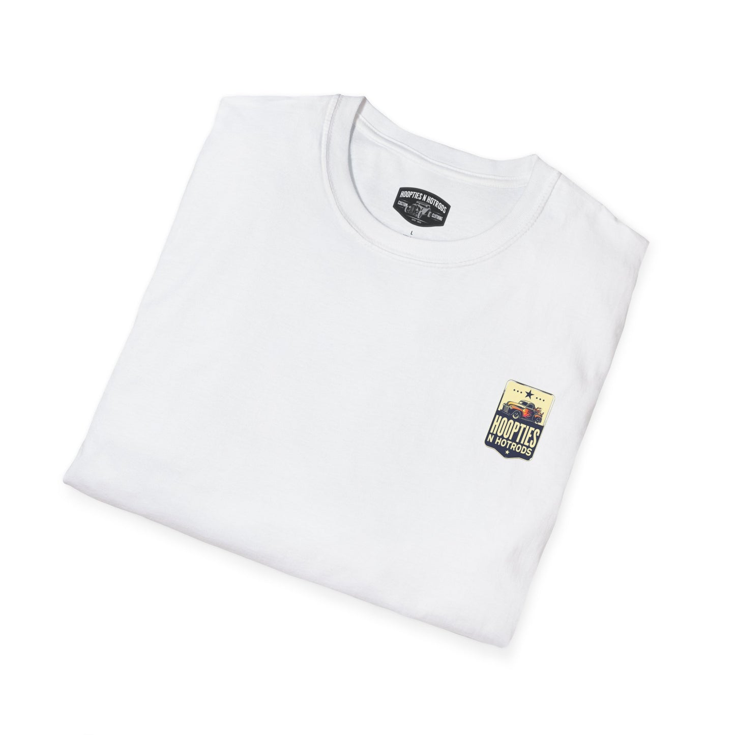 T-Shirt — "It's All About the Miles Per Gallon" Gas Pump Graphic Tee