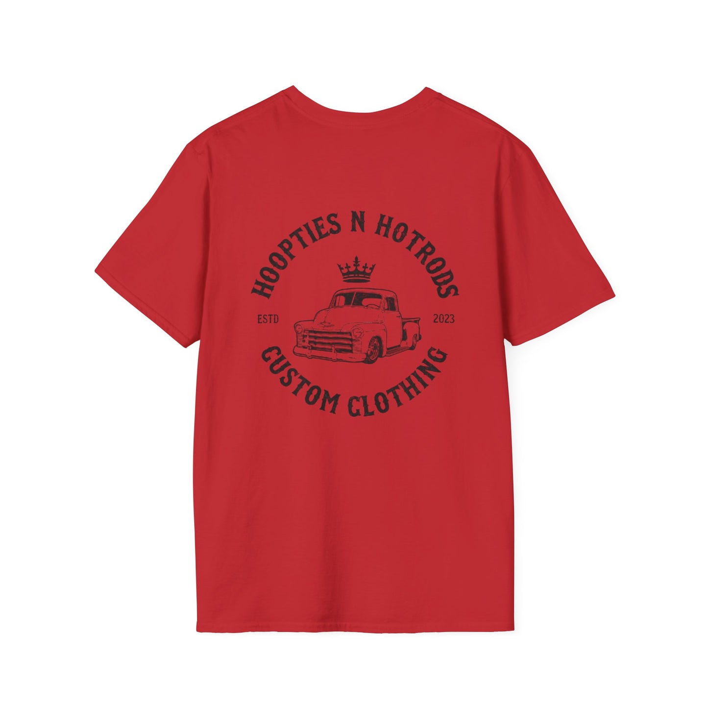 Hoopties N Hotrods Custom Clothing Logo, Softstyle Tee, Gift for Auto Lovers, Vintage Style Graphic Shirt, Unisex [...]