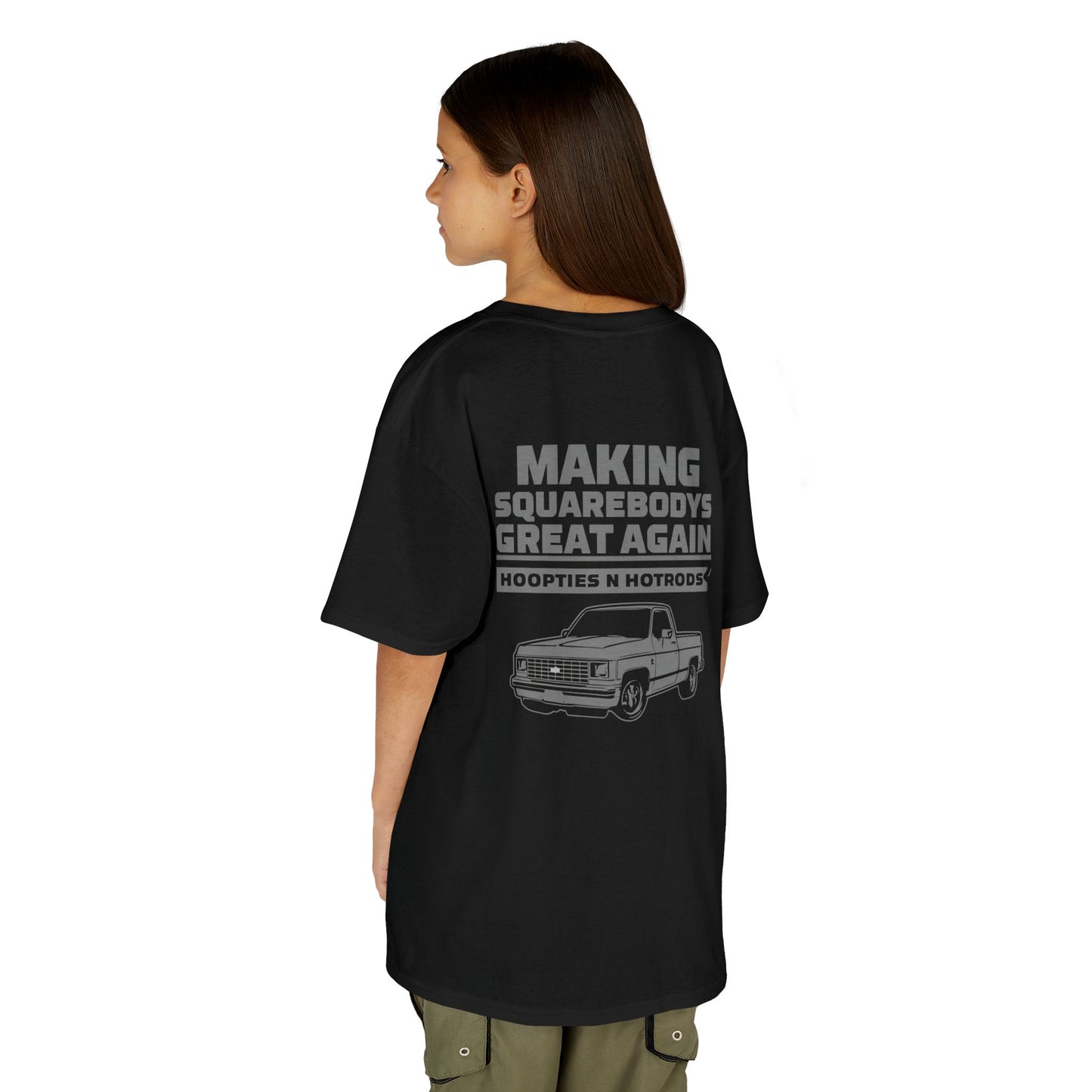 Make Squarebody's Great Again, Kids Heavy Cotton™ Tee - Making Squarebodys Great Again, Vintage Car Tee, Fun Kids Apparel, Summer Style, Great for Gifts, Car [...]