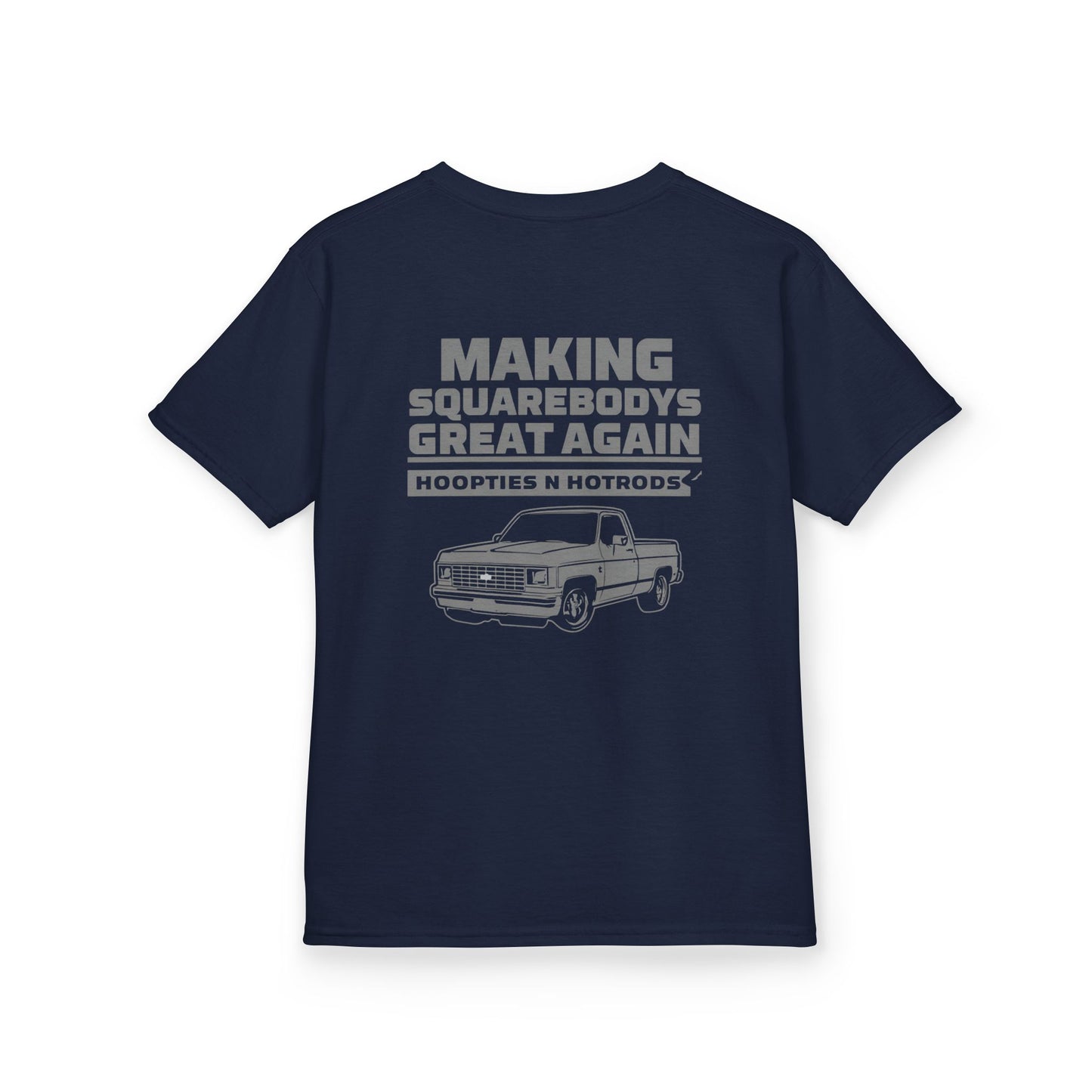 Make Squarebody's Great Again, Kids Heavy Cotton™ Tee - Making Squarebodys Great Again, Vintage Car Tee, Fun Kids Apparel, Summer Style, Great for Gifts, Car [...]