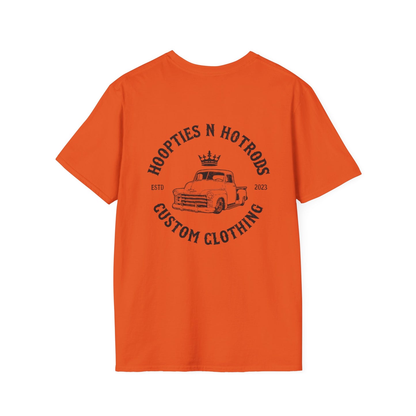 Hoopties N Hotrods Custom Clothing Logo, Softstyle Tee, Gift for Auto Lovers, Vintage Style Graphic Shirt, Unisex [...]