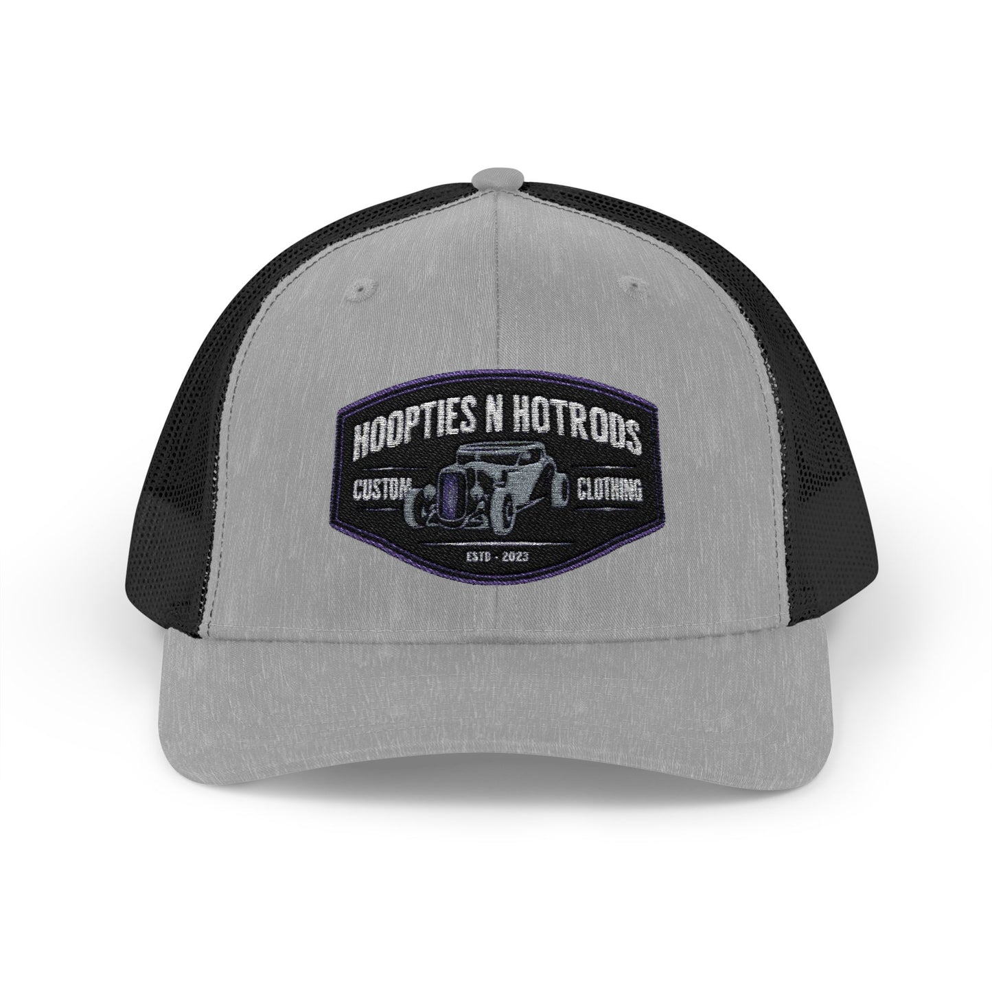 Snapback Trucker Cap w/ Hoopties N Hotrods Logo